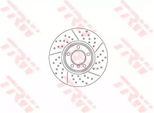Disco Freno Trw DF6604S Oe 34116797602 Compatibile Con Serie 1 F20, Serie 1 F21, Serie 2 F23, Serie 2 F22, Serie 3 F30, Serie 3 F34, Serie 3 F31, Serie 4 F33, Serie 4 F32, Serie 4 F36