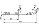 Bosch 1 987 476 106 - Oe 90947 02C54 Tubo Freno Per Rav 4 Ii (A2)
