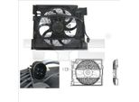 Tyc 803-0006 - Ventola Radiatore Oe 64546913887 Per Serie 5 (E39)