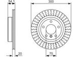 Bosch 0 986 479 775 - Oe 34 21 6 782 605 Disco Freno Per Z4 (E89)