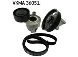 Set Di Cinghie A V Skf Vkma 36051