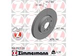 Zimmermann 150.2927.20 - Disco Freno Per Serie 2 (F45), Serie 2 (F46), X2 (F39), F55, F56, F57, F54