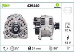 Valeo 439440 - Alternatore Oe 047903018 Per Toledo Iii (5P2), Toledo Ii (1M2), Leon (1P1), Leon (1M1), Inca (6K), Ibiza (6J, 6P), Ibiza (6L), Ibiza (6K), Cordoba (6K), Cordoba (6L), Arosa (6H), Roomster (5J), Octavia Ii (1Z), Octavia I (1U), Fabia Ii (54), Fabia I (6Y), Polo (6V), Polo (9N), Polo (6N), New Beetle, Lupo (6E1, 6X1), Golf Plus (5M), Golf Iv (1J), Golf Iii (1H), Fox (5Z), Bora (1J)