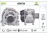Valeo 439734 - Alternatore Oe 03P903023D Per Ibiza (6J, 6P), Fabia Ii (54), Polo (6C, 6R)