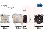 Van Wezel 5800K303 - Compressore Aria Condizionata Oe 1H0820803J Per Cordoba (6K), Ibiza (6K), Golf Iii (1H), Golf Cabriolet (1E), Vento (1H)