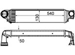 Mahle Ci 425 000S - Intercooler Oe 17517786351 Per Serie 3 (E46)
