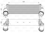 Valeo 818562 - Intercooler Oe 17 51 7 533 475 Per X5 (E70), X5 (F15, F85), X6 (E71), X6 (F16)
