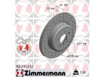 Zimmermann 150.2953.52 - Disco Freno Per Serie 7 (G11, G12), Serie 5 (F90, G30)