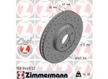 Zimmermann 150.3449.52 - Disco Freno Per X5 (E70), X5 (F15, F85), X6 (E71)