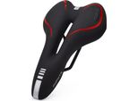 Inf Sella Per Bicicletta In Silicone Nero+Rosso