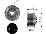 Gates OAP7032 - Generatore Di Serie 9948513 Per 147 (937), 145 (930), 146 (930), 156 (932), 159 (939), Gt (937), 166 (936), Brava, Bravo, Croma, Doblo, Punto, Idea, Marea, Multipla, Palio, Sedici, Stilo, Strada, Astra H, Signum (Z03), Vectra C (Z02)
