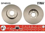 Trw DF4852S - Oe 6 771 985 Disco Freno Per X5 (E70), X5 (F15, F85), X6 (E71), X6 (F16)