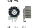 Skf Vkm 12002 - Puleggia Tenditore Oe 55211749, Cinghia Di Distribuzione Per 159 (939), 4C (960), Brera (939), Giulietta (940), Spider (939)
