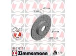 Zimmermann 230.2357.52 - Disco Freno Per 145 (930), 146 (930), 155 (167), 500 (312), Brava, Bravo, Marea, Punto, Tipo