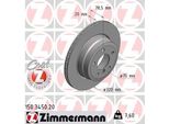 Zimmermann 150.3450.20 - Disco Freno Per X5 (E70), X5 (F15, F85), X6 (E71), X6 (F16)