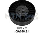 Snr GA358.91 - Puleggia Tenditore Oe 7788010, Cinghia A V Per 166 (936), Marea