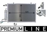 Mahle Ac 7 000P - Condensatore Aria Condizionata Oe 1818909 Con Essiccatore Per Fiesta Vi, Ecosport, B-Max
