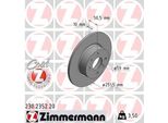 Zimmermann 230.2352.20 - Disco Freno Per 164, Mito (955), Bravo, Linea, Multipla, Stilo