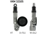 Skf Vkm 32105 - Puleggia Tenditore Oe 51837698, Cinghia A V Per 159 (939), Brera (939), Spider (939)