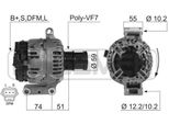Era 210399A - Alternatore Oe 2C1T 10300 Ba Per Transit