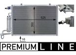 Mahle Ac 8 000P - Oe 1756414 Condensatore Aria Condizionata Con Essiccatore Per Fiesta Vi, B-Max