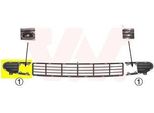 Van Wezel 5878592 - Griglia Di Ventilazione Oe 1004055, Destra Per Galaxy (Wgr), Alhambra (7V), Sharan (7M)