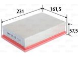 Valeo 585439 - Filtro Aria Oe 95021102 Per Trax, Mokka X (J13)