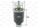 Valeo 587716 - Filtro Antiparticolato Oe HF641 Per Galloper I, Galloper Ii (JK-01), Terracan (Hp), Carnival I (Up), Carnival Ii (Gq), 323 (Bj), 323 (Ba)