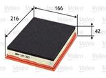 Valeo 585260 - Filtro Aria Oe 13717520855 Per Fiesta V, Fusion, 2 (Dy), R50, R53, R52