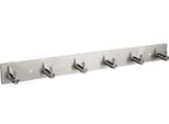 Inf Appendiabiti Da Parete Con 6 Ganci In Acciaio Inox