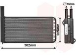 Van Wezel 18006154 - Oe 1107449 Scambiatore Di Calore, Riscaldatore Per Escort V, Escort Vi, Escort Vii, Orion Iii (Gal)