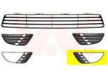 Van Wezel Griglia Di Ventilazione Paraurti Per Ford Fiesta Mk5 Hatchback (JH1, JD1, JH3, JD3) Con Foro/Fori Per Fendinebbia