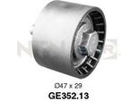 Snr GE352.13 - Puleggia Folle Oe 1053942, Cinghia Di Distribuzione Per Cougar, Escort V, Escort Vi, Focus (Daw, Dbw), Focus (Dnw), Mondeo Ii