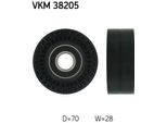Skf Vkm 38205 - Oe 11 28 1 710 045 Puleggia Folle, Cinghia A V Per Z8 (E52)