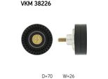 Skf Vkm 38226 - Oe 11 28 1 435 594 Puleggia Folle, Cinghia A V Per Serie 3 (E46), Z3 (E36)