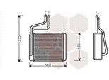 Van Wezel 18006286 - Oe 1114283 Scambiatore Di Calore, Riscaldatore Per Cougar, Mondeo Ii, Mondeo Iii
