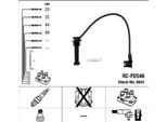 Ngk 0641 - Set Di Cavi Candela Per Orion Iii (Gal), Mondeo Ii, Fiesta V, Fiesta Iii, Escort Vii, Escort Vi, Escort V