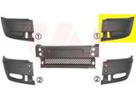 Van Wezel Paraurti Anteriore Sinistro Anteriore Sinistro Per Ford Transit Bus (Fd, Fb, Fs, Fz, Fc) Nero 1898563
