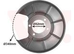 Van Wezel 1881373 - Oe 1450988 Piastra Di Ancoraggio, Asse Posteriore Sinistro Per Galaxy (WA6), Mondeo Iv, S-Max (WA6)