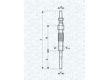 Magneti Marelli 062900079304 - Candeletta Per Lacetti (J200), Epica (KL1), Cruze (J300), Captiva, Antara (L07)