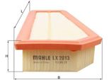 Mahle Lx 2813 - Filtro Aria Oe 2710940304 Per Classe E (W212), Classe E (A207), Classe E (C207), Classe E (S212), Slk (R172), Classe C (W204), Classe C (C204), Classe C (S204)