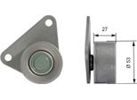 Gates T42097 Rullo Di Rinvio/Guida, Cinghia Dentata Oe 1371753 Compatibile Con Focus, Kuga, Mondeo, S-Max, Laguna, Safrane, 850, 960, C30, C70, S40, S60, S70, S80, V40, V50, V60, V70, XC60, XC70, XC90