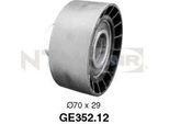 Snr GE352.12 - Puleggia Folle Oe 1038384, Cinghia Di Distribuzione Per Cougar, Focus (Daw, Dbw), Focus (Dnw), Mondeo Ii