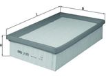 Mahle Lx 3579 - Filtro Aria Oe 95021102 Per Trax, Mokka X (J13)