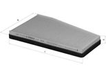Filtro Abitacolo Mahle La 368 Filtro Antipolline Per Chevrolet Epica KL1