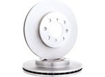 Ridex 82B0970 - Disco Freno Oe 45251 S6F E10 Per Civic V, Civic Vi, Civic Vii