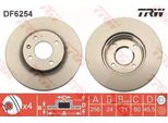 Trw DF6254 - Disco Freno Oe 13502001 Per Aveo (T300)