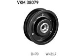 Skf Vkm 38079 Rullo Di Rinvio/Guida, Cinghia Trapezoidale Dentata Oe 2722020419 Compatibile Con Classe C, Classe Clc, Clk, Cls, Classe E, Classe G, Classe Gl, Classe Glk, Classe R, Classe S, Sl, Slk, Sprinter, Viano, Vito