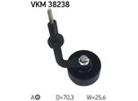 Skf Vkm 38238 - Oe 11 28 2 248 483 Spannolinamento, Cuscinetti Per X5 (E53), 7Er (E38), 5Er (E39), 3Er (E46), Range Rover Iii (L322), Freelander (L314)
