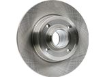 Valeo 197308 - Oe 7701207823 Disco Freno, Asse Posteriore Per Sandero, Clio Iii, Koleos I (Hy), Megane Ii, Modus (F/JP0), Twingo Ii (CN0), Wind (E4M)